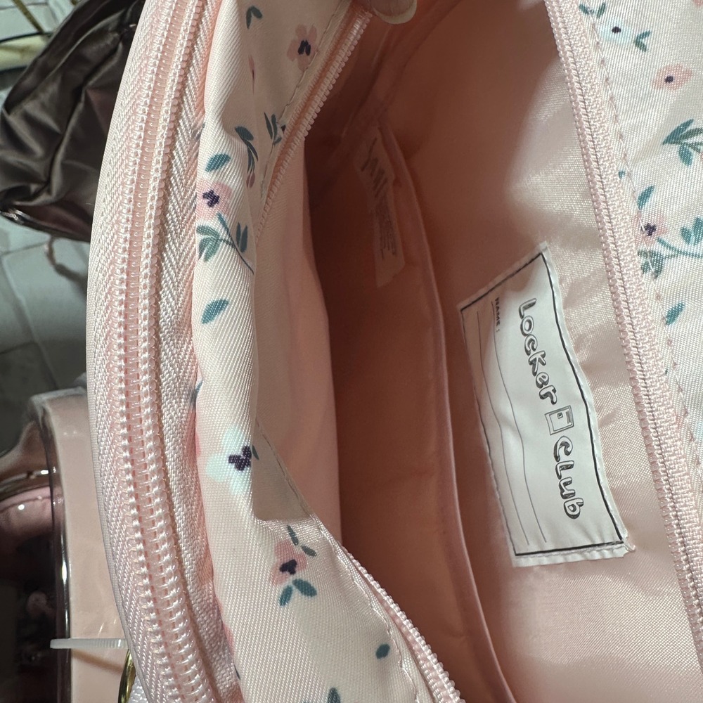 Locker Club Pink Floral Backpack Headphones and Pencil Case 3‎ Piece Set New - Picture 12 of 16